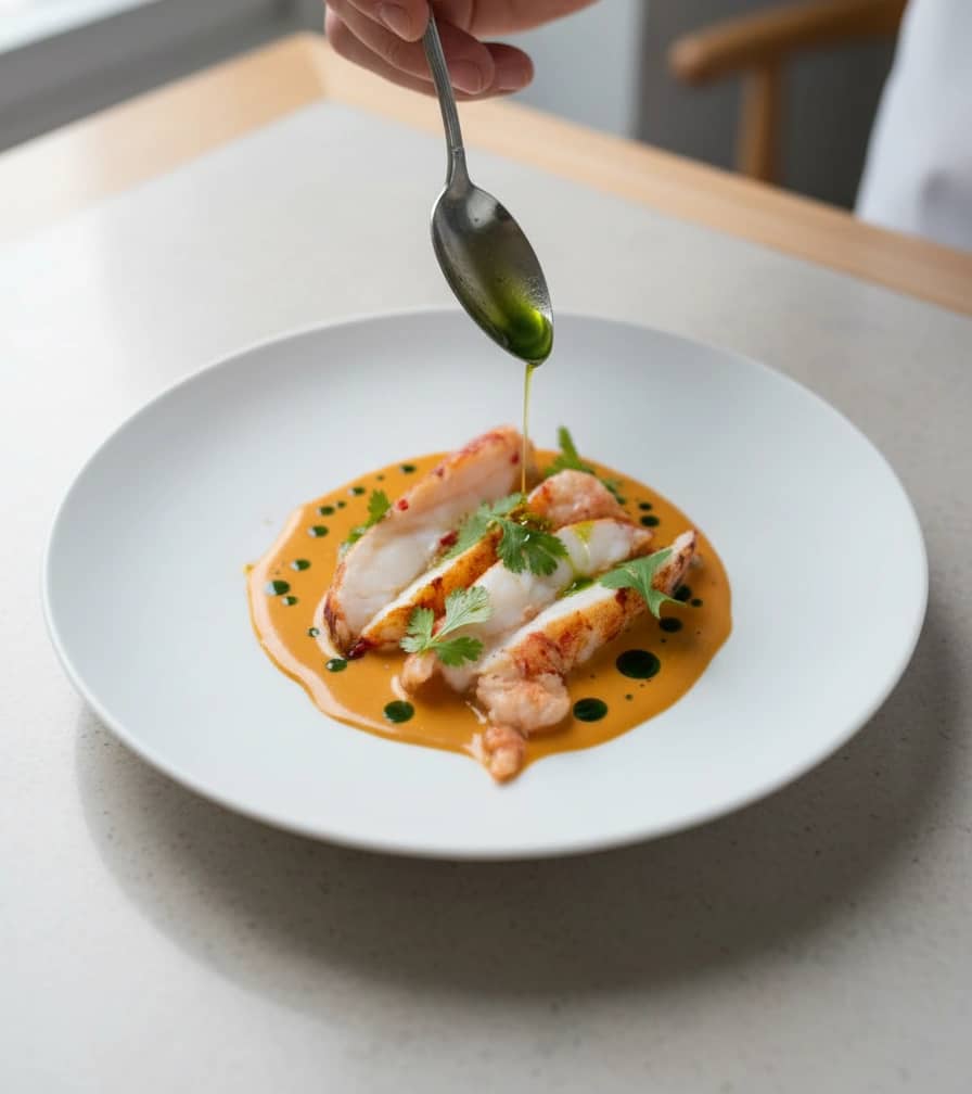 a-fine-dining-dish-of-butter-poached-langoustine-t